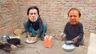 Imran Khan VS Nawaz Sharif New Village Saag Funny Comedy Video 2022 #imrankhanfunnyvideo #imrankhan #nawazshariffunnyvideo
