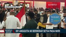 Densus 88 Buat Acara Cabut Baiat dan Ikrar Setia NKRI bagi 391 Eks Anggota NII di Padang