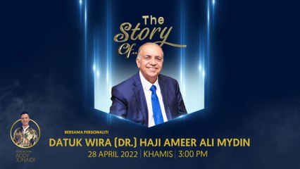 Saya cuci tandas untuk cari duit poket - Datuk Wira (Dr.) Haji Ameer Ali Mydin