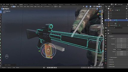 Blender: parent object to new bone in an armature