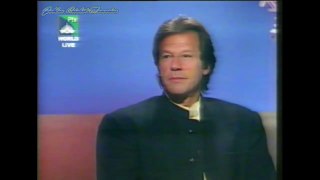 Imran Khan interview by Dr. Nauman Niaz after Pakistan Loss to Australia during Cricket World  Cup 2003