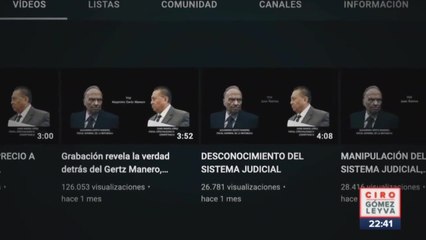 Filtración de audios de fiscales Gertz Manero y Juan Ramos habría sido desde empresa telefónica