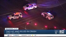 Residents want more safety measures after two pedestrians hit, killed by car in Phoenix