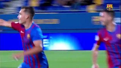 Ferran Jutglà, Pichichi de Primera RFEF con 17 goles / FCB