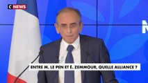 Les Français s'expriment sur une possible alliance entre Éric Zemmour et Marine Le Pen