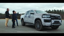 The new VW Amarok covered reveal