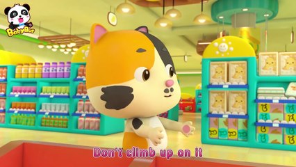 Baby Kitten Makes Cakes for Father | Birthday Party | Panda Cook Role Play | BabyBus