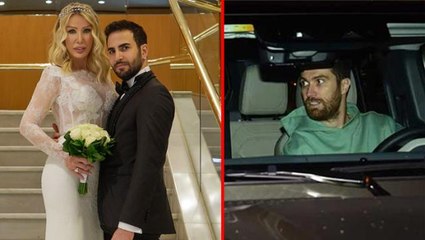 Annesi Seda Sayan'ın nikahına katılmayan Oğulcan Engin, sorular karşısında gerilince araya sevgilisi girdi