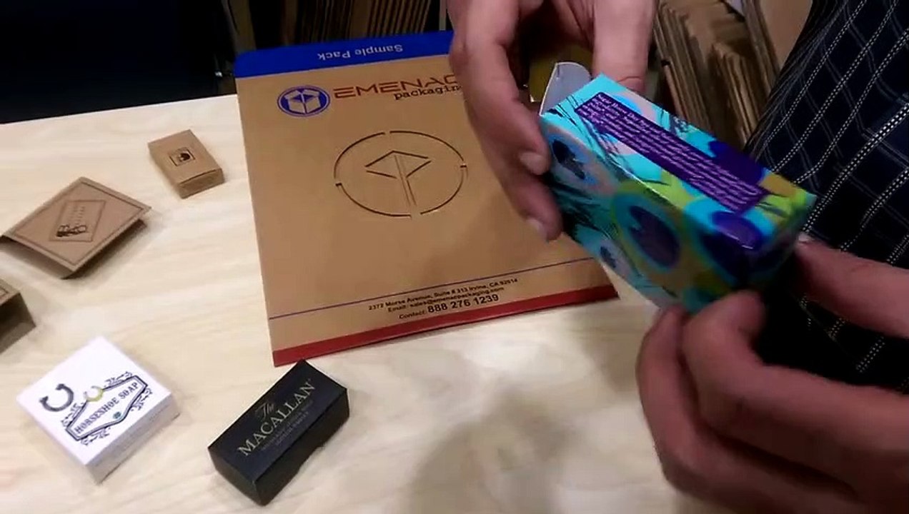 Different styles of Customized Soap Boxes - Emenac Packaging USA