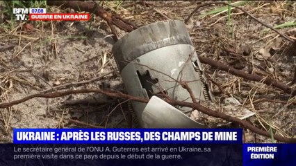 Guerre en Ukraine: après le départ des soldats russes, le danger des mines et des obus