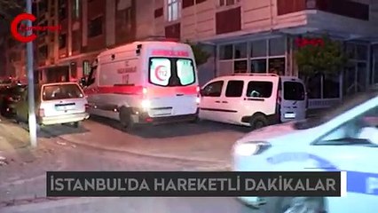 Sultangazi'de 5 katlı binada yangın çıktı, 2 kişi dumandan etkilendi