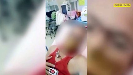 ชายกร่างอ้างตัวเป็นนักข่าวช่องดังอัดคลิปวีดิโอป่วนห้องฉุกเฉิน | SPRING NEWS UPDATE