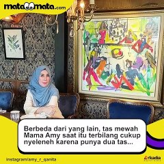 Modelnya Nyeleneh Banget, Tas Mewah Mama Amy Bikin Salfok: Bisa Gitu Ya