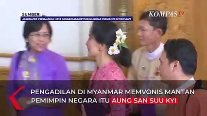 Aung San Suu Kyi Divonis Penjara 5 Tahunatas Satu Kasus Korupsi
