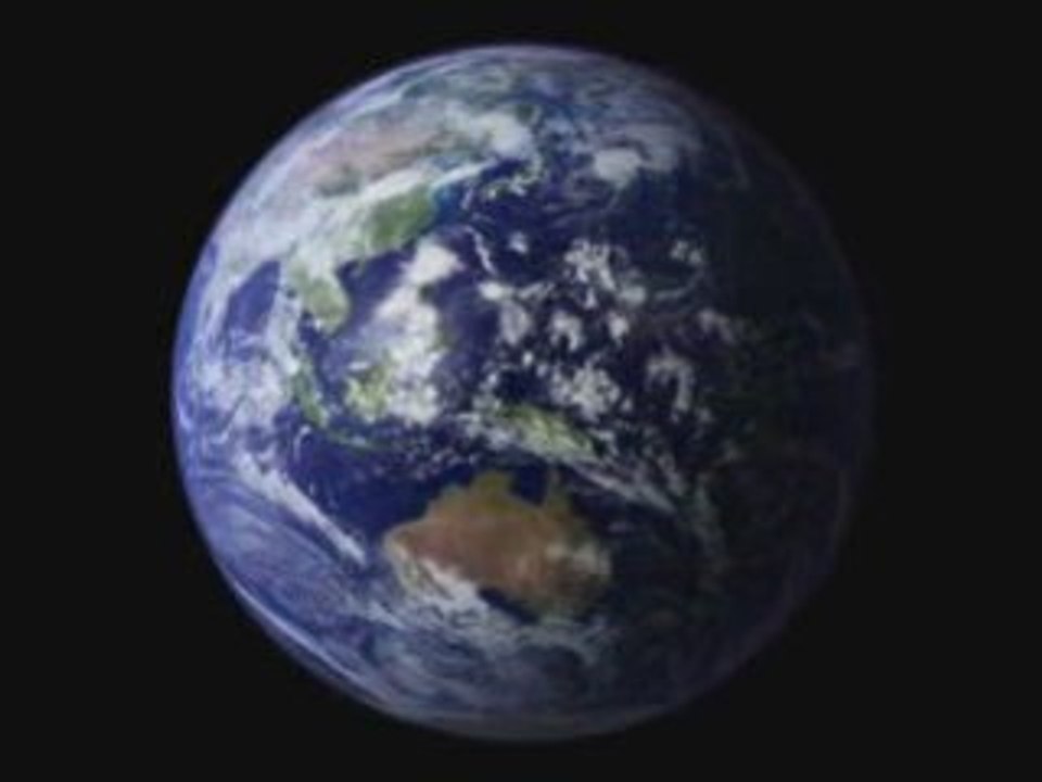Terre en rotation