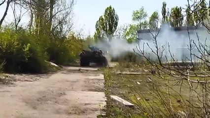 Rusia intensifica su bombardeo camino del Donbás