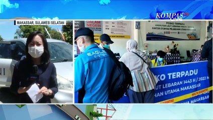 2.000 Pemudik Tiba di Pelabuhan Soekarno Hatta Makassar Hari Ini
