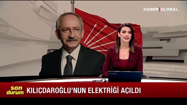 Kılıçdaroğlu faturayı ödedi, elektriği açıldı
