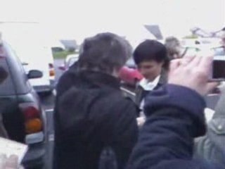 J.L. aubert arrive avant son concert, on était là !