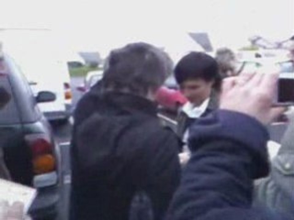 J.L. aubert arrive avant son concert, on était là !