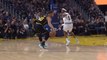 Curry unstoppable with stunning step-back three