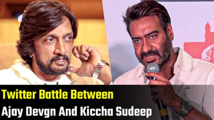 Ajay Devgn And Kiccha Sudeep Get Into A Heated Argument On Twitter