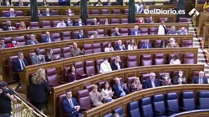 Pedro Casares (PSOE), al PP: "Piensen dos veces su voto. Todavía están a tiempo de no volver a fallar a España señorías del Partido Popular"