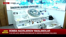 İstanbul'da terör örgütü operasyonu: Bomba hazırlarken yakalandılar!