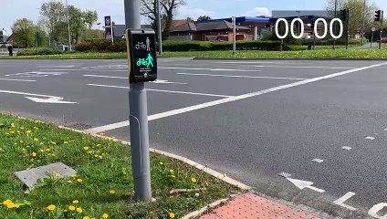 Pedestrian crossing changes to fast