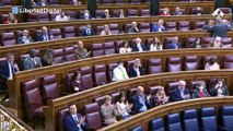 El diputado del PSOE Pedro Casares enloquece en el Congreso defendiendo el plan anticrisis