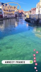 Annecy France  Crystal Clear Mountain Water