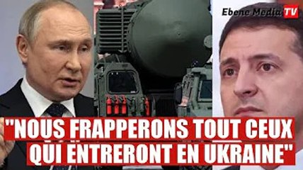 Poutine promet une riposte foudroyante contre toute aide à l'Ukraine