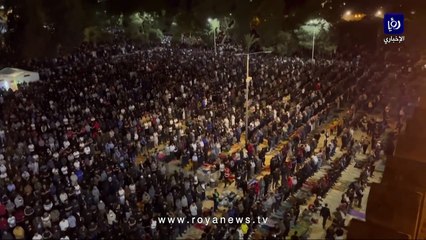 ربع مليون مصلٍ يحيون ليلة القدر في الأقصى