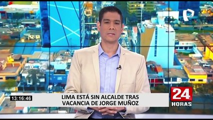 Director de Inicam sobre Jorge Muñoz: “Es la primera vez que se vaca a un alcalde de Lima”
