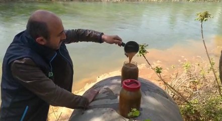 Boru fabrikası atık suları derey boşalttı