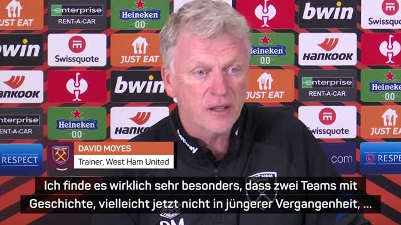 Moyes: Frankfurt ist ein “großer Name” in der BL
