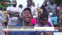 NPP Constituency Elections: Some delegates threaten to halt process in Okaikoi South - AM Show on Joy News (28 -4-22)