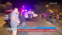 Tres accidentes en la avenida Blanco Galindo dejan el saldo una persona fallecida y varios heridos