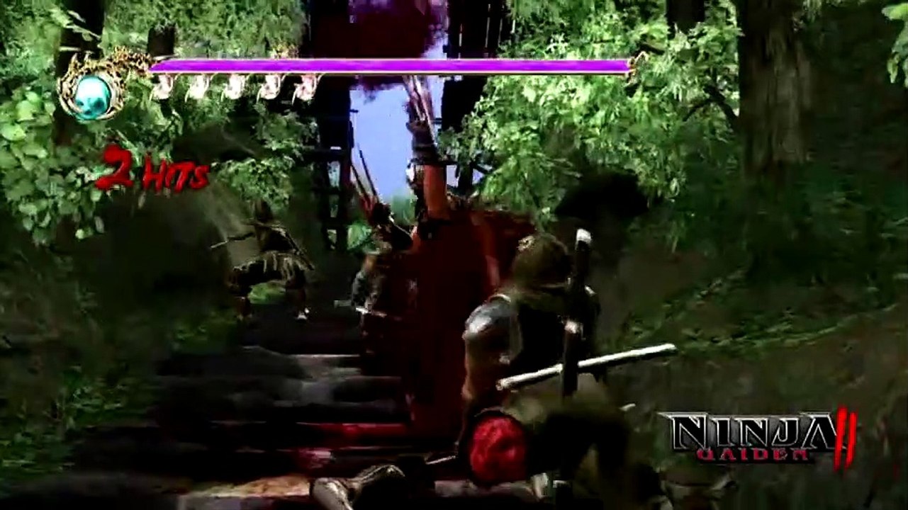 Ninja Gaiden II gameplay