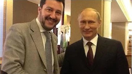 Salvini: "Non voglio la terz@ guerr@ mondiale". Dovrebbe dirlo al suo idolo Putin...