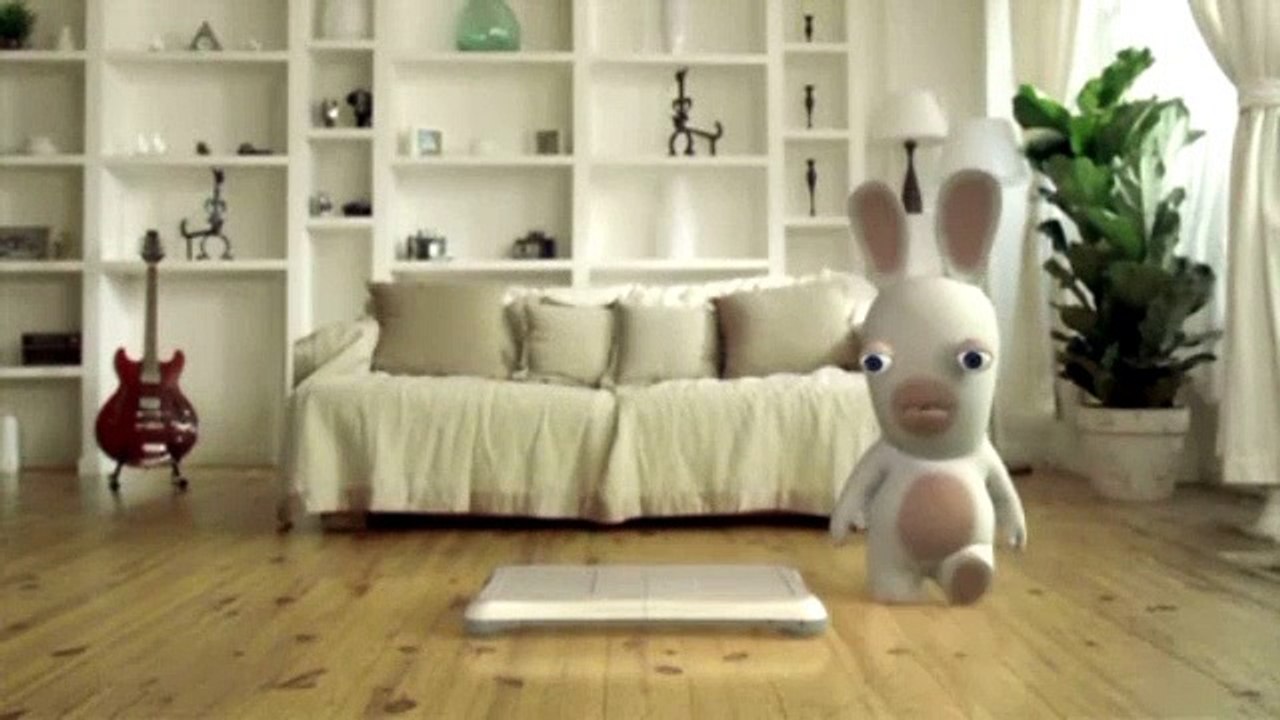 Rayman Raving Rabbids 2 Wii Balance Board