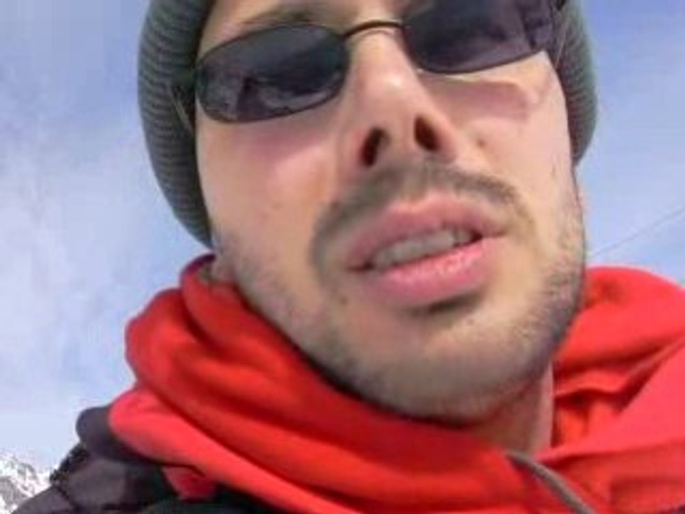 le depart du groupe ski chamonix alkarou brevent