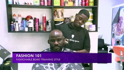 Fashion 101: Fashionable Beard Trimming Style - Badwam on Adom TV  (28-4-22)