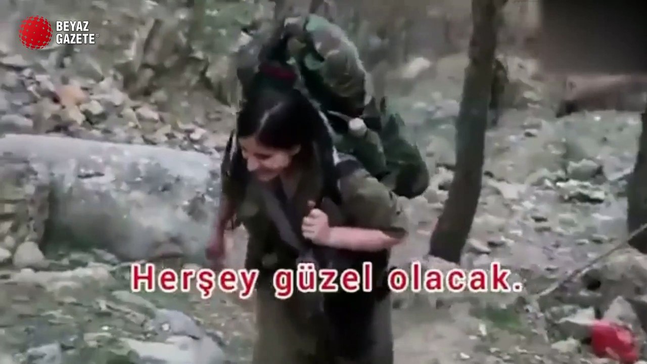 İBB'de uzman olarak çalışan PKK'lının dağdan ayrılış videosu ortaya çıktı!