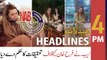 ARY News Headlines | 4 PM | 28th April 2022