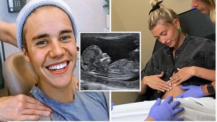 Justin Bieber and Hailey get ready for their baby's first ultrasound