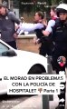 Tensa conversación entre Morad y los Mossos d'Esquadra