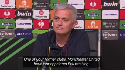 Mourinho has 'no advice' for ten Hag