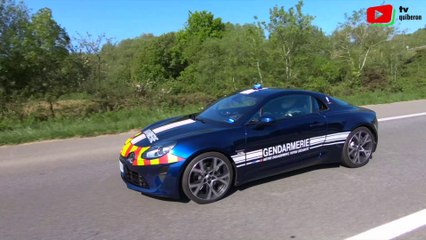 Morbihan |  Alpine A110 Gendarmerie  | TV Quiberon 24/7