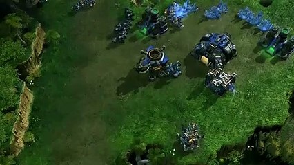 StarCraft II: Wings of Liberty BlizzCon 08 - Gameplay #2